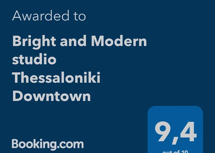 Bright And Modern Studio Thessaloniki Downtown